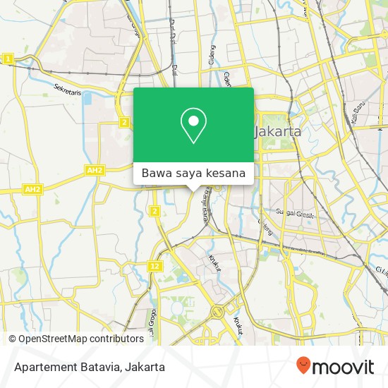 Peta Apartement Batavia