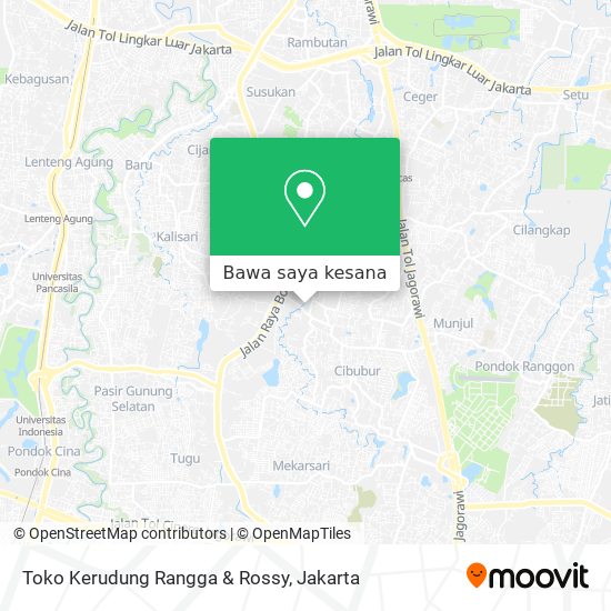 Peta Toko Kerudung Rangga & Rossy