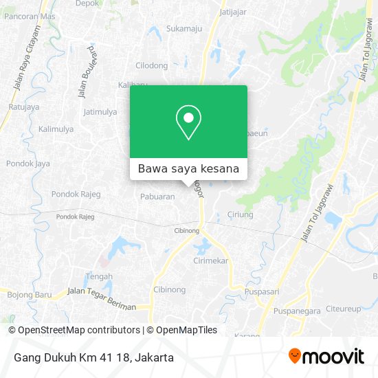 Peta Gang Dukuh Km 41 18