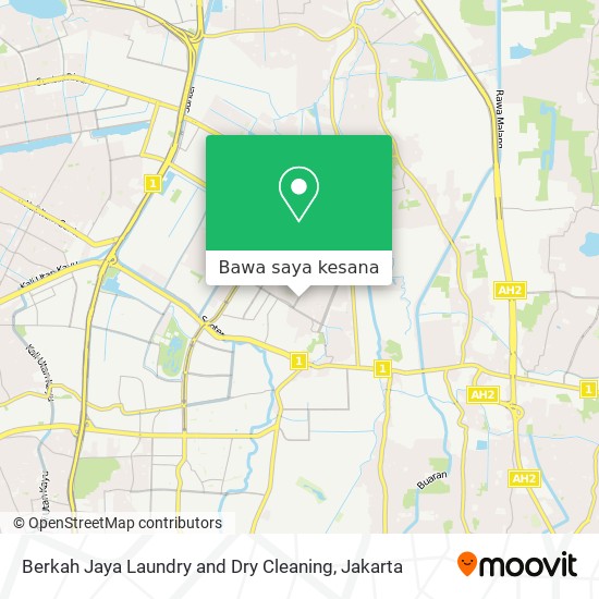 Peta Berkah Jaya Laundry and Dry Cleaning