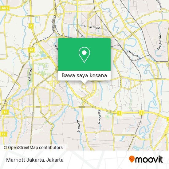 Peta Marriott Jakarta