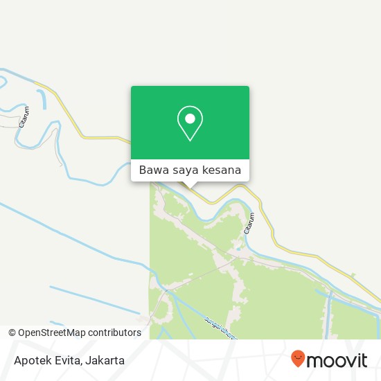 Peta Apotek Evita, Jalan Raya Batu Jaya
