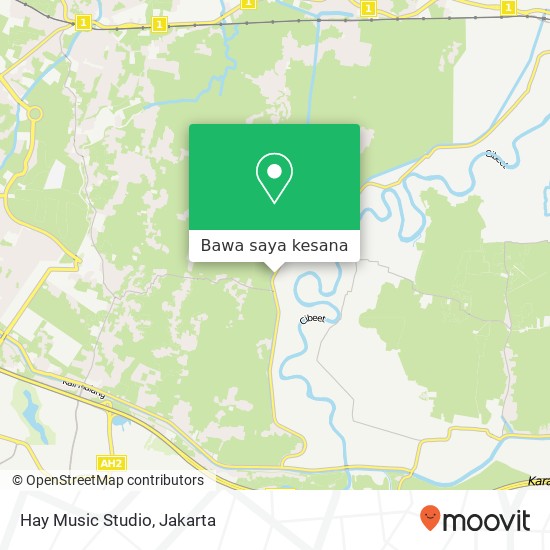 Peta Hay Music Studio, Cikarang Timur