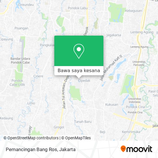 Peta Pemancingan Bang Ros