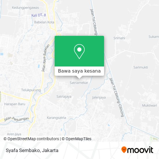 Peta Syafa Sembako