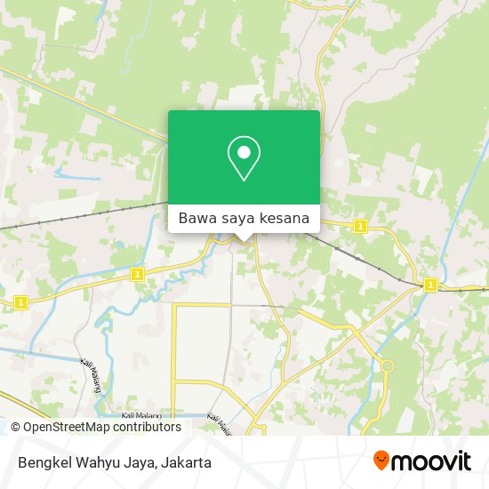 Peta Bengkel Wahyu Jaya