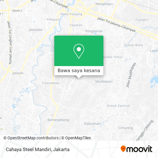 Peta Cahaya Steel Mandiri