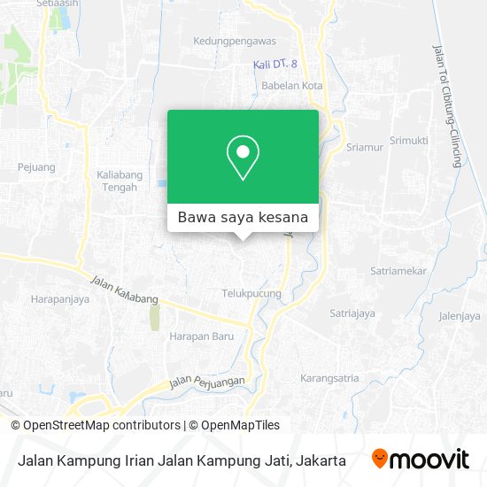 Peta Jalan Kampung Irian Jalan Kampung Jati