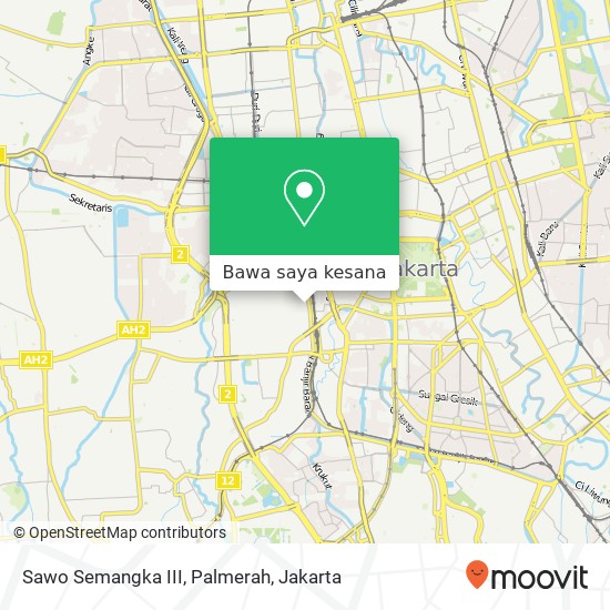Peta Sawo Semangka III, Palmerah