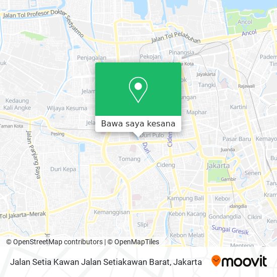 Peta Jalan Setia Kawan Jalan Setiakawan Barat