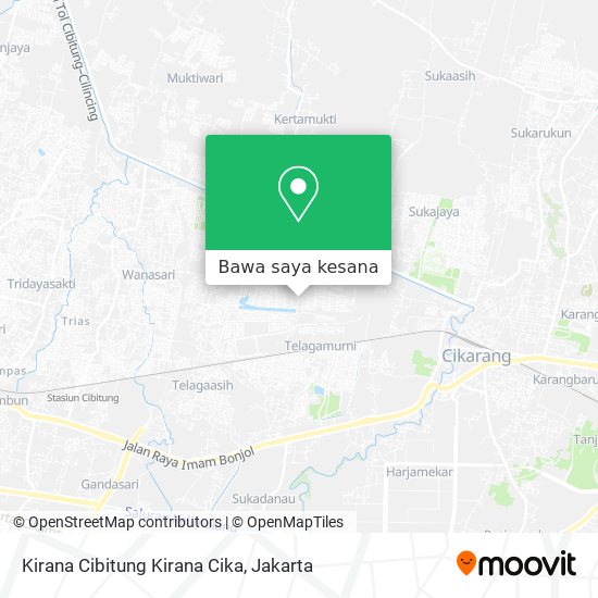 Peta Kirana Cibitung Kirana Cika