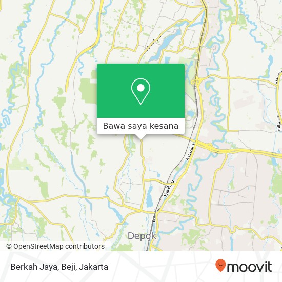 Peta Berkah Jaya, Beji