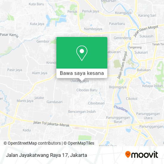 Peta Jalan Jayakatwang Raya 17