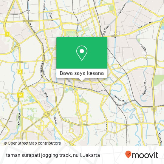 Peta taman surapati jogging track, null