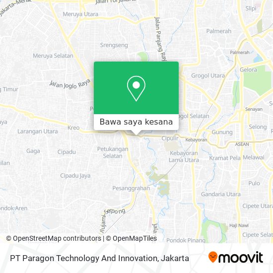 Peta PT Paragon Technology And Innovation