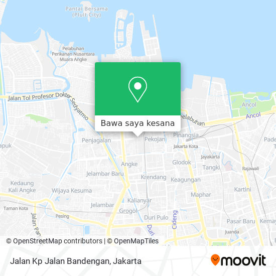 Peta Jalan Kp Jalan Bandengan