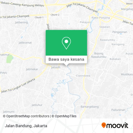Peta Jalan Bandung