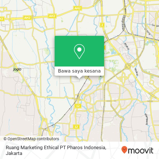 Peta Ruang Marketing Ethical PT Pharos Indonesia