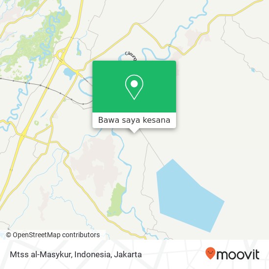 Peta Mtss al-Masykur, Indonesia