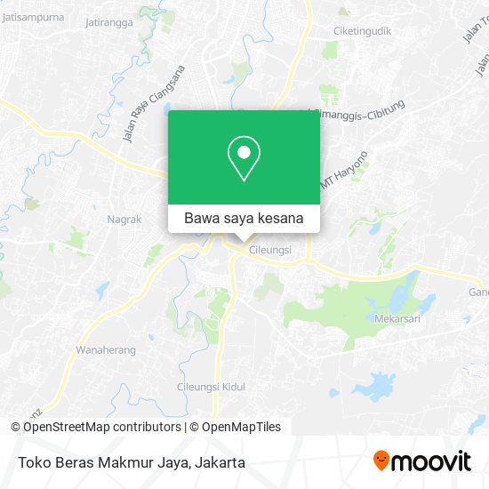 Peta Toko Beras Makmur Jaya