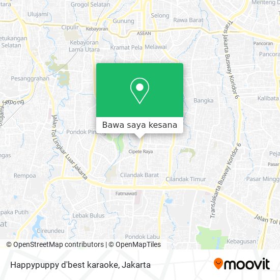 Peta Happypuppy d'best karaoke