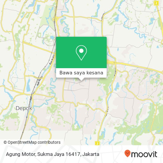 Peta Agung Motor, Sukma Jaya 16417