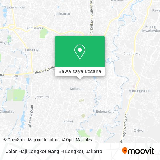 Peta Jalan Haji Longkot Gang H Longkot