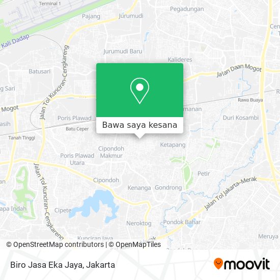 Peta Biro Jasa Eka Jaya