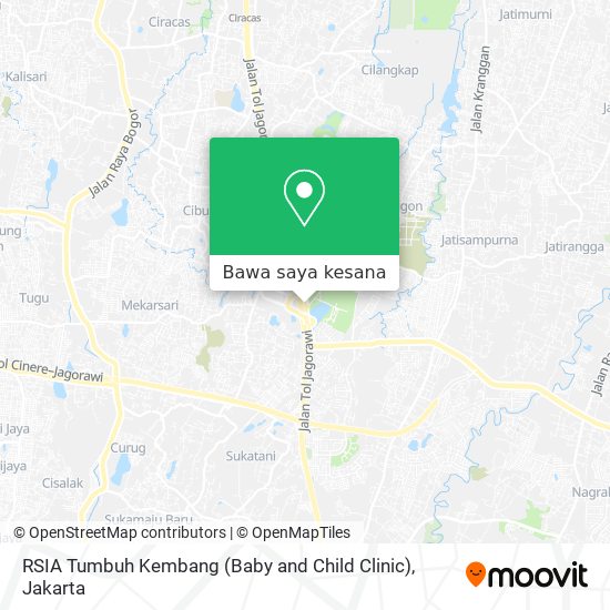 Peta RSIA Tumbuh Kembang (Baby and Child Clinic)