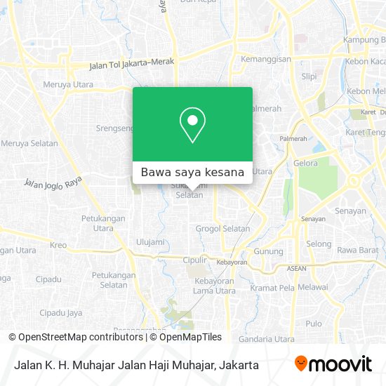 Peta Jalan K. H. Muhajar Jalan Haji Muhajar