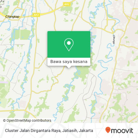 Peta Cluster Jalan Dirgantara Raya, Jatiasih