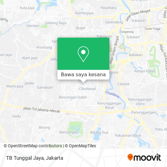 Peta TB Tunggal Jaya
