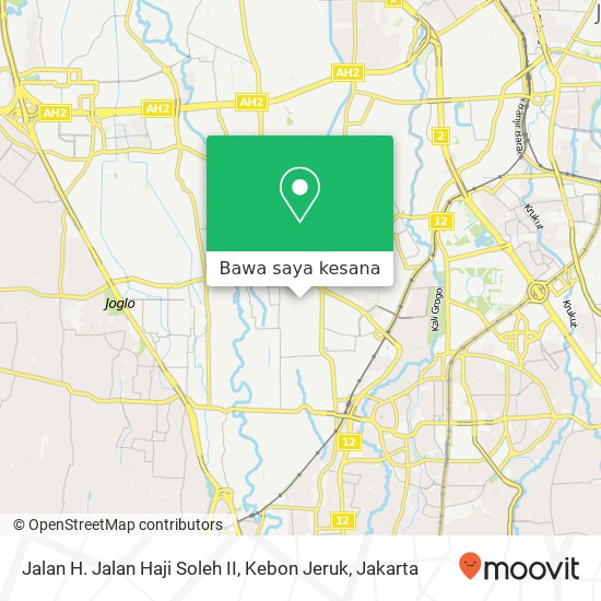 Peta Jalan H. Jalan Haji Soleh II, Kebon Jeruk