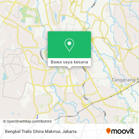 Peta Bengkel Tralis Ghina Makmur