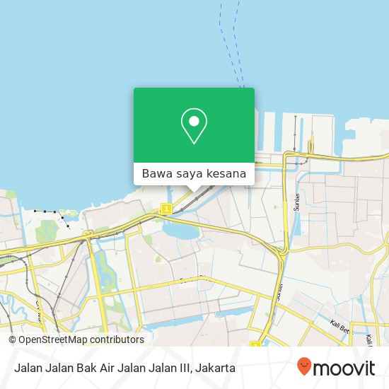 Peta Jalan Jalan Bak Air Jalan Jalan III