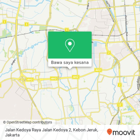 Peta Jalan Kedoya Raya Jalan Kedoya 2, Kebon Jeruk