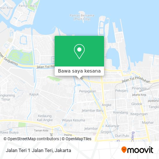 Peta Jalan Teri 1 Jalan Teri