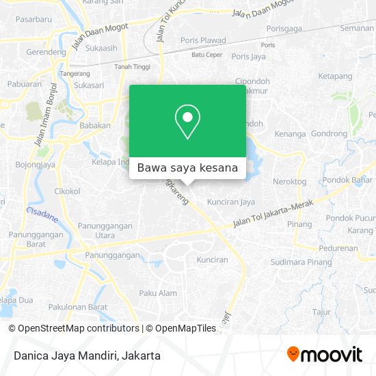 Peta Danica Jaya Mandiri