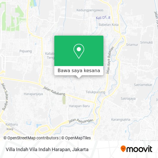 Peta Villa Indah Vila Indah Harapan