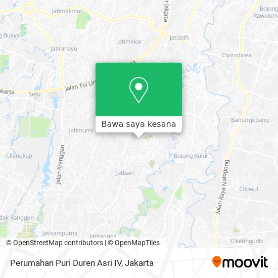 Peta Perumahan Puri Duren Asri IV
