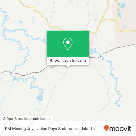 Peta RM Minang Jaya, Jalan Raya Sudamanik