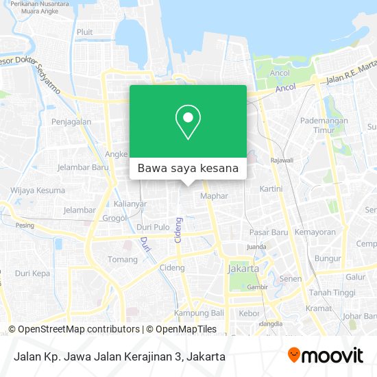 Peta Jalan Kp. Jawa Jalan Kerajinan 3