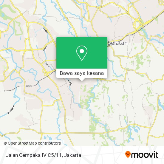 Peta Jalan Cempaka IV C5/11