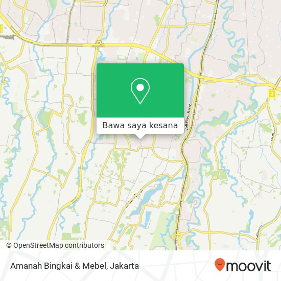Peta Amanah Bingkai & Mebel