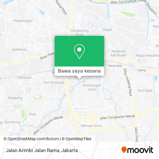 Peta Jalan Arimbi Jalan Rama