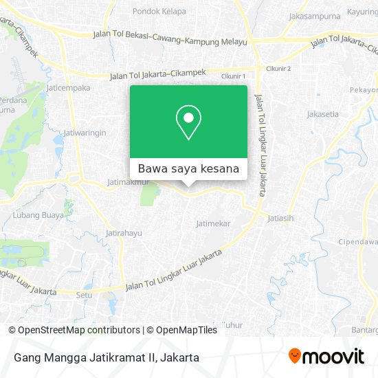 Peta Gang Mangga Jatikramat II