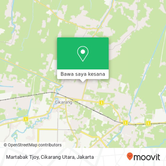 Peta Martabak Tjoy, Cikarang Utara