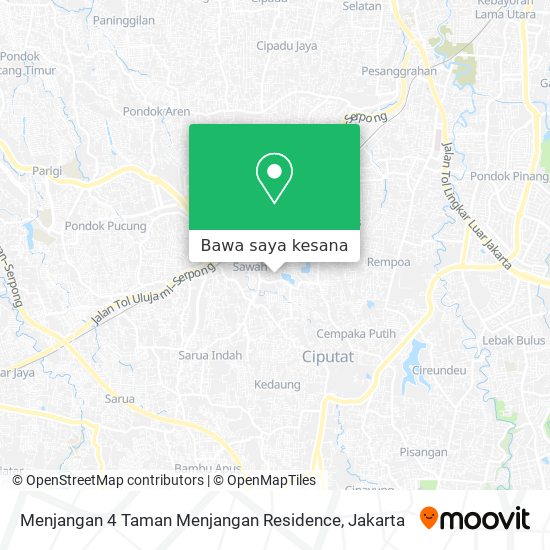 Peta Menjangan 4 Taman Menjangan Residence