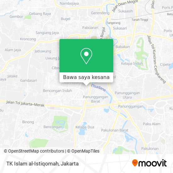 Peta TK Islam al-Istiqomah