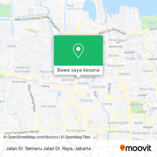 Peta Jalan Dr. Semeru Jalan Dr. Raya